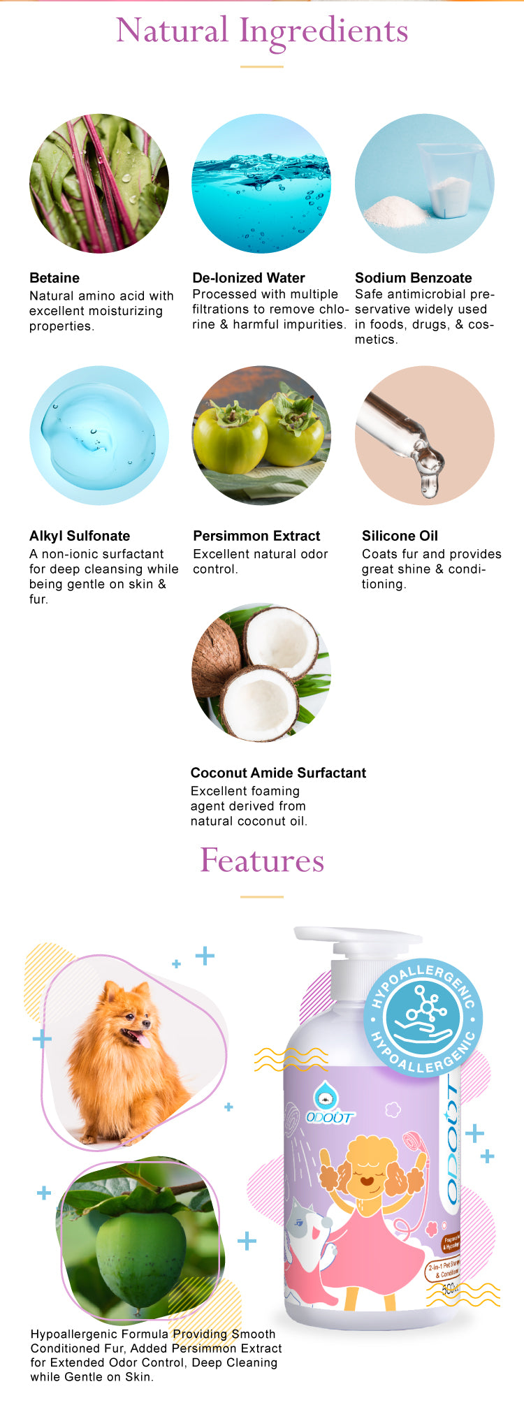 2-in-1 Pet Shampoo & Conditioner