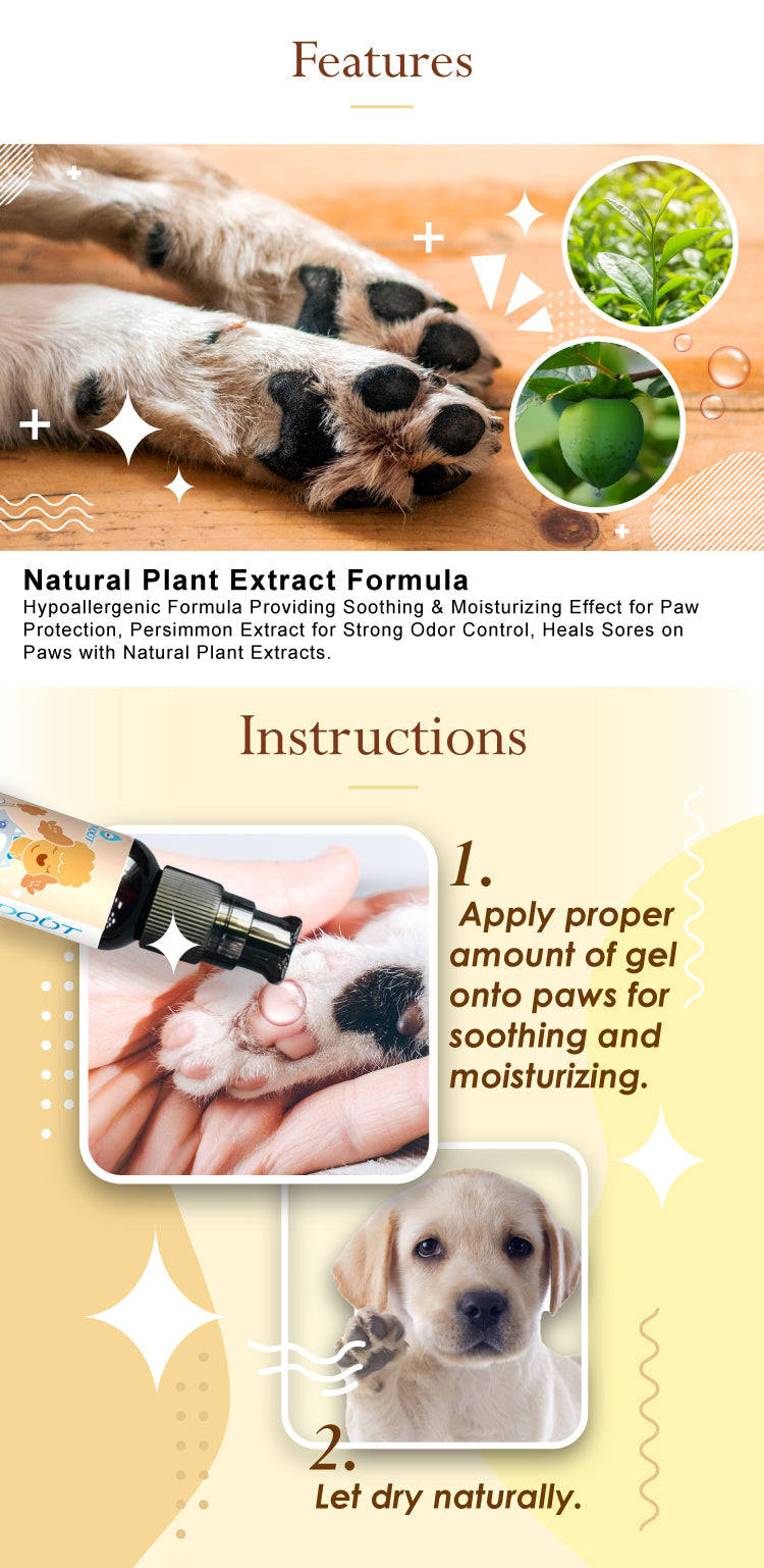 Pet Nose & Paws Soothing Gel