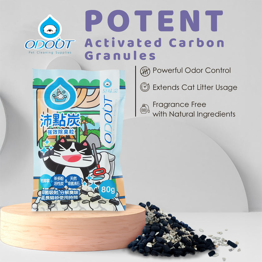 Potent Activated Carbon Granules (Cat Litter Deodorizer)