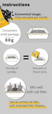 Potent Activated Carbon Granules (Cat Litter Deodorizer)