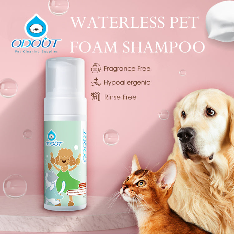 Waterless Pet Foam Shampoo