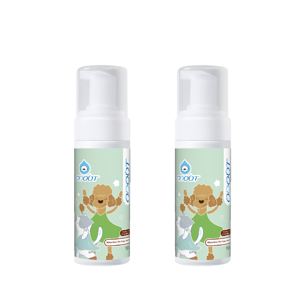Waterless Pet Foam Shampoo