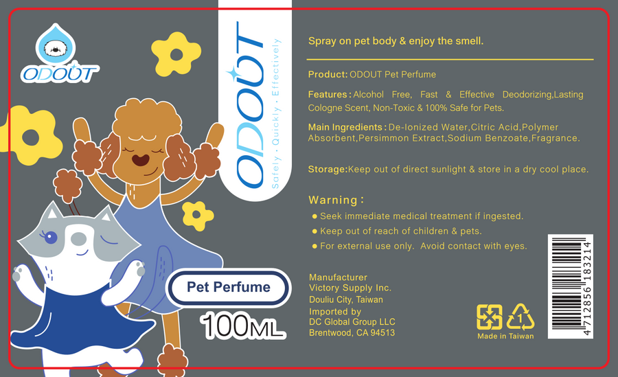 Pet Cologne Perfume
