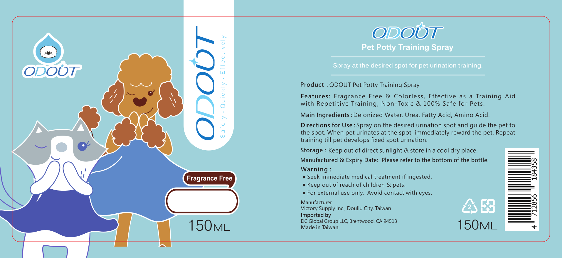 Pet Potty Training Spray